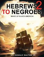 HEBREWS TO NEGROES 2:WAKE UP BLACK AMERICA! Volume 1 