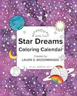 Star Dreams Coloring Calendar