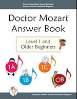 Doctor Mozart Music Theory Workbook Answers for Level 1 and Older Beginners 