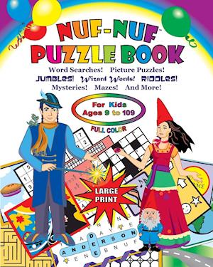 NUF-NUF PUZZLE BOOK Full Color