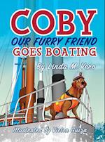 Coby Our Furry Friend Goes Boating