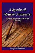 A Reaction to Messianic Missionaries