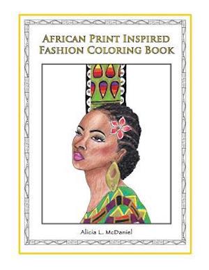 African Print Inspired Fashion Coloring Book