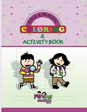 Rock & Mineral Coloring & Activity Book