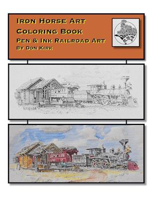 Iron Horse Art Coloring Book