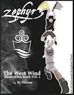 Zephyr The West Wind Illustration Book