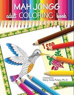 MAH JONGG Adult Coloring Book