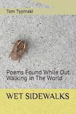 WET SIDEWALKS: Poems Found While Out Walking In The World 