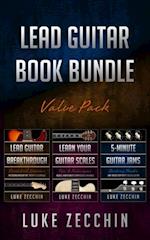 Lead Guitar Book Bundle : Lead Guitar Breakthrough + Learn Your Guitar Scales + 5-Minute Guitar Jams (Books + Online Bonus)