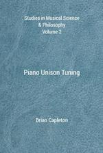 Piano Unison Tuning