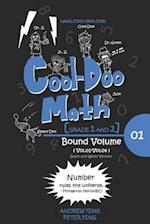 Cool-Doo Math - Grade 1&2 - Bound Vol.01 - Black & White Version