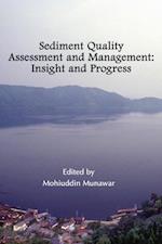 Sediment Quality Assessment and Management