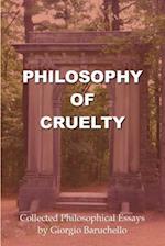 Philosophy of Cruelty