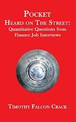 Pocket Heard on the Street: Quantitative Questions from Finance Job Interviews 