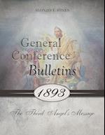 General Conference Bulletins 1893