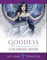 Goddess and Mythology Coloring Book