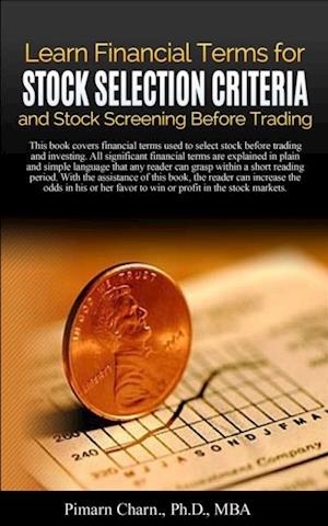 Learn Financial Tearms for Stock Selection Criteria and Stock Screening Before Trading