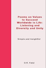 Poems on Value to Succeed Worldwide in Life