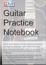 Guitar Practice Notebook