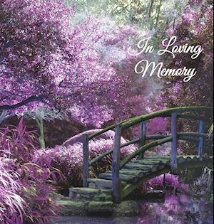 "In Loving Memory" Funeral Guest Book, Memorial Guest Book, Condolence Book, Remembrance Book for Funerals or Wake, Memorial Service Guest Book