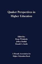 Quaker Perspectives in Higher Education