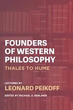 Founders of Western Philosophy: Thales to Hume 