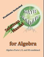 Solutions Manual for Algebra