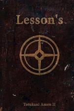 Book I - Lesson's