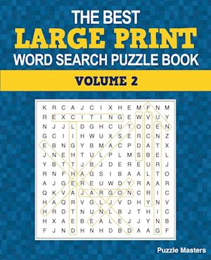 The Best Large Print Word Search Puzzle Book