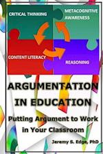 Argumentation in Education