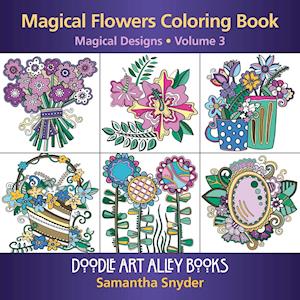 Magical Flowers Coloring Book