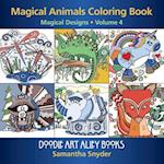 Magical Animals Coloring Book