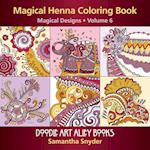 Magical Henna Coloring Book