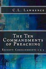 The Ten Commandments of Preaching