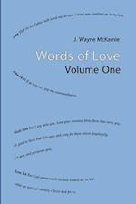 Words of Love Volume One PB 