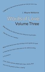 Words of Love Volume 3
