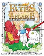 Fates Aflame Coloring Adventure: Dragons, magic, and mythical creatures from the book series 