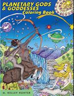 Planetary Gods and Goddesses Coloring Book