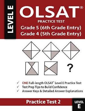 Olsat Practice Test Grade 5 (6th Grade Entry) & Grade 4 (5th Grade Entry)-Test