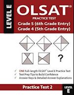 Olsat Practice Test Grade 5 (6th Grade Entry) & Grade 4 (5th Grade Entry)-Test