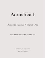 Acrostica I Enlarged Print Edition