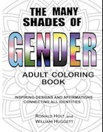 The Many Shades of Gender Adult Coloring Book