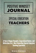 Positive Mindset Journal for Special Education Teachers