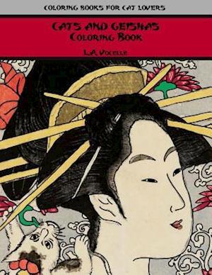 Cats and Geishas Coloring Book