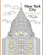 New York City Adult Coloring Book