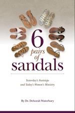 6 Pairs of Sandals