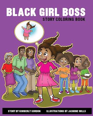 Black Girl Boss Story Coloring Book