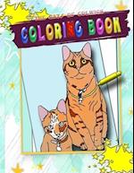 The Cats of Colwick Coloring Book: Volume One 