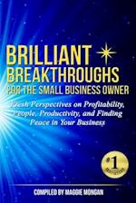 Brilliant Breakthroughs for the Small Business Owner: Fresh Perspectives on Profitability, People, Productivity, and Finding Peace in Your Business 