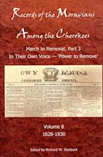 Records of the Moravians Among the Cherokees, Volume 8